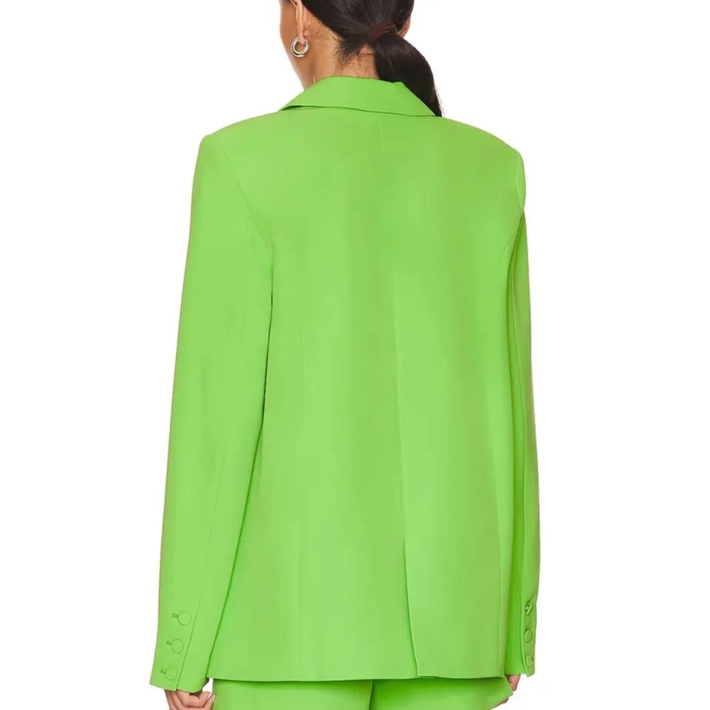 Camila Coelho Lime Green Blazer from Revolve - Picture 3 of 11